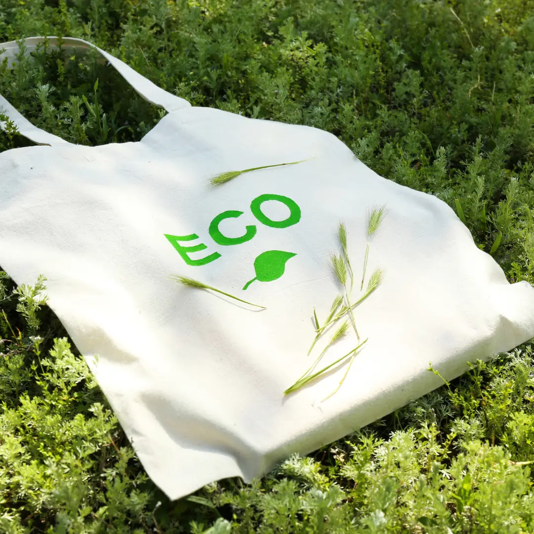 Una bag, che rappresenta l' ecosostenibilità.